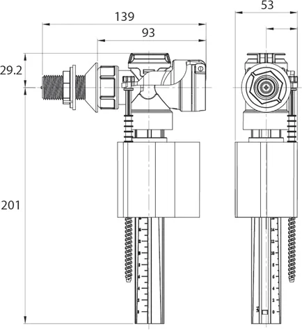 Впускной клапан IDDIS боковой подвод, в наличии - фото 2