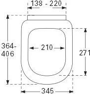 Крышка-сидение с микролифтом Villeroy & Boch Subway с функцией QuickRelease, нет в наличии index_2 - фото 9