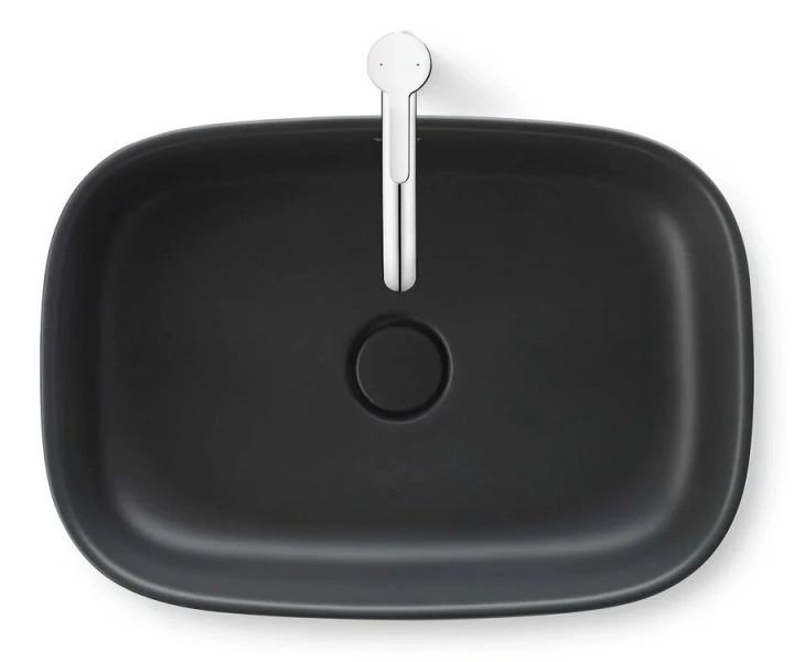 Раковина Duravit Zencha 55 см матовый антрацит - фото 4