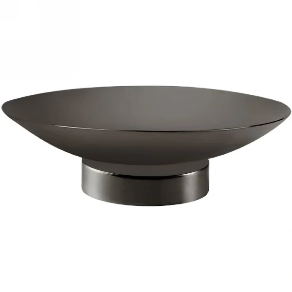 Мыльница Boheme Uno Shine Gun Metall - фото 1