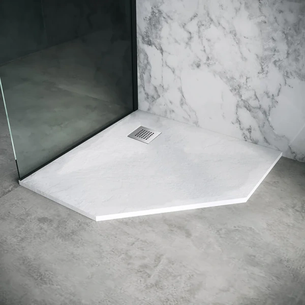 Душевой поддон Grossman Strong 100x100 см белый, из искусственного камня - фото 5