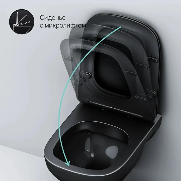 Унитаз подвесной Am.Pm X-Joy с сиденьем микролифт - фото 3