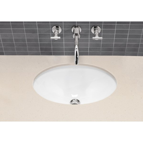 Раковина Villeroy & Boch Loop & Friends 50 см цвет альпийский белый с покрытием CeramicPlus, современные, hi-tech - фото 2