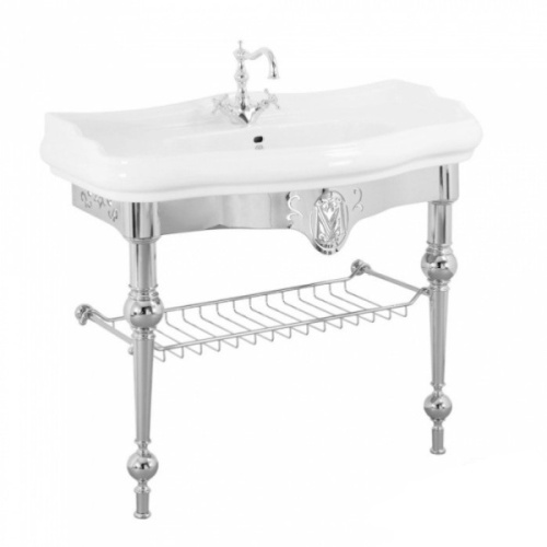 Раковина консоль Migliore Bella 20600 100 см с решеткой