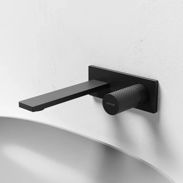 Смеситель для раковины Sancos Nexus черный матовый - фото 4