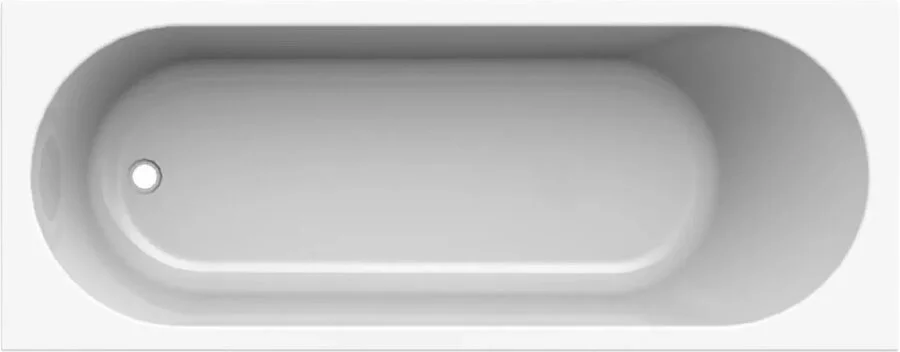 Акриловая ванна Радомир Виктория лайт 2-78-0-0-1-259Р, 170 х 75 см, фронтальный экран, каркас разборный в комплекте, белая - фото 1