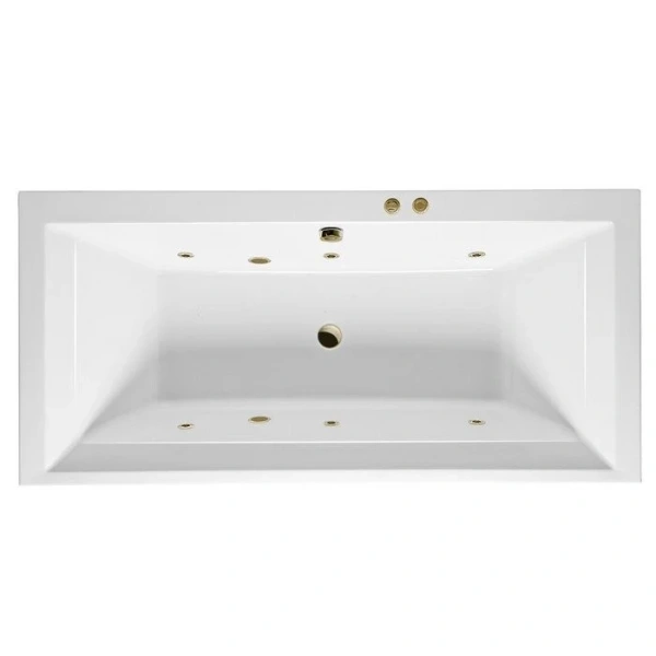 Ванна гидромассажная Excellent Crown Grand Soft 190 x 90 см, белый/бронза, WAEX.CRG19.SOFT.BR - фото 1