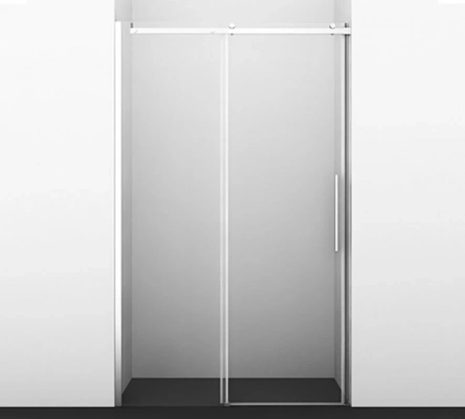 Душевая дверь в нишу WasserKRAFT Dinkel 120 см стекло прозрачное - фото 3