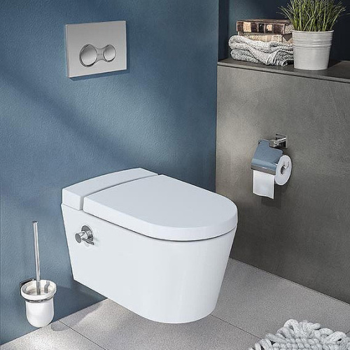 Унитаз подвесной VitrA Nest c функцией биде, безободковые, сиденье с микролифтом , c функцией биде - фото 5