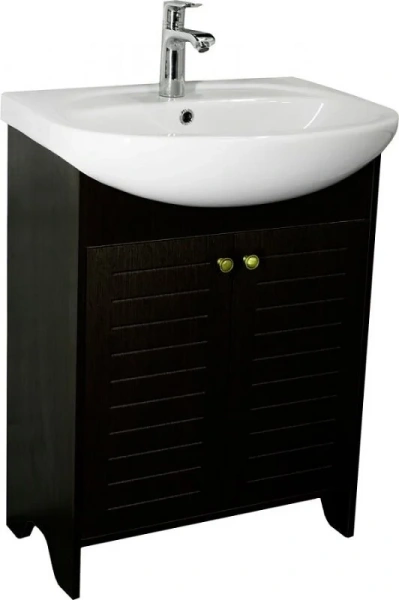 Тумба с раковиной напольная Style Line Кантри ЛС-00002284 65 см с дверцами - фото 3