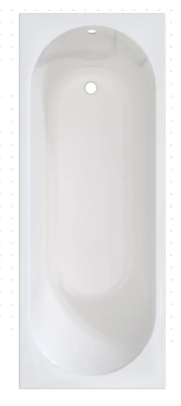 Ванна акриловая Радомир Виктория лайт Ангосто 1-01-0-0-8-259, 170 x 75 см, белый - фото 1