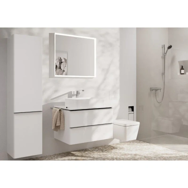 Смеситель для раковины Hansgrohe Tecturis E хром - фото 3