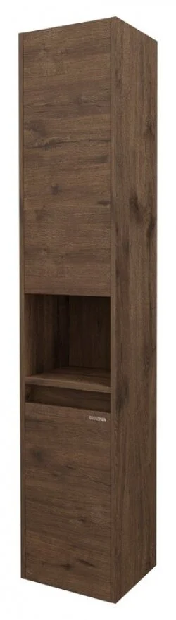 Шкаф-пенал подвесной Grossman Тенза 30 см веллингтон - фото 1