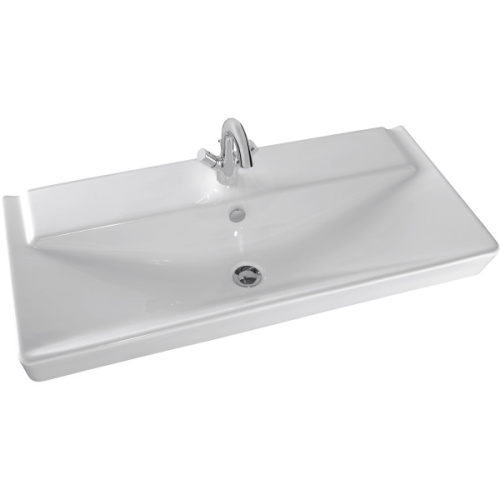 Раковина Jacob Delafon Reve 100 см с переливом - фото 2