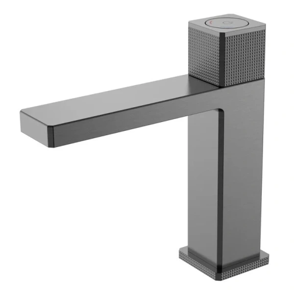 Смеситель для раковины Boheme Quad автоматический gun metal - фото 1