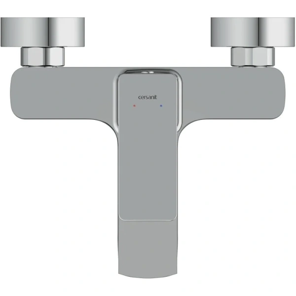 Смеситель для ванны Cersanit Geo хром, однорычажные, двухрычажные - фото 8