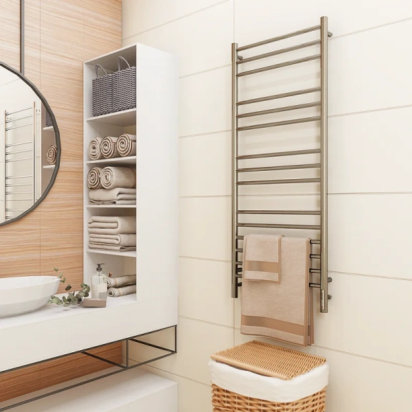 Полотенцесушитель электрический Terminus Аврора П15 500х1300 хром - фото 3