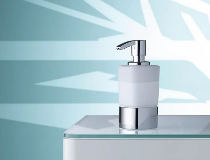 Дозатор для ванной Keuco Elegance 11653 019001, современные, hi-tech - фото 2