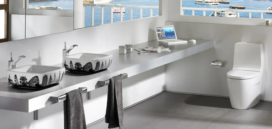 Раковина Акватон Khroma 40 см накладная, одинарные - фото 8