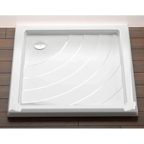 Душевой поддон, цвет белый, Ravak Angela LA 80 A014401220, белые - фото 2