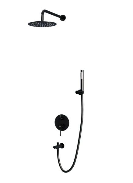 Душевой комплект RGW Shower Panels SP-52-1B черный - фото 1