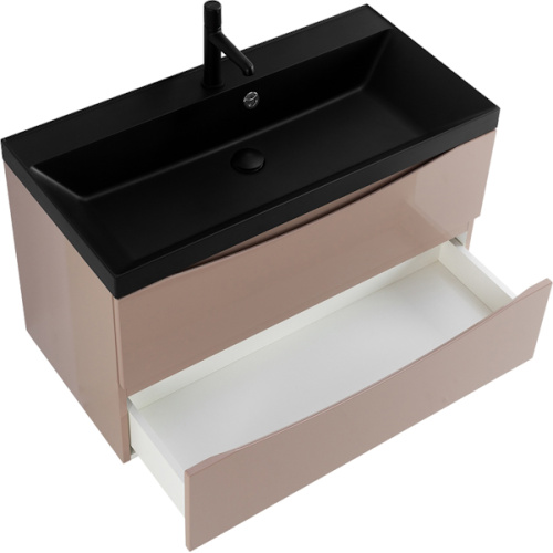 Тумба под раковину подвесная BelBagno Marino 80 см capucino lucido, 80 см - фото 6