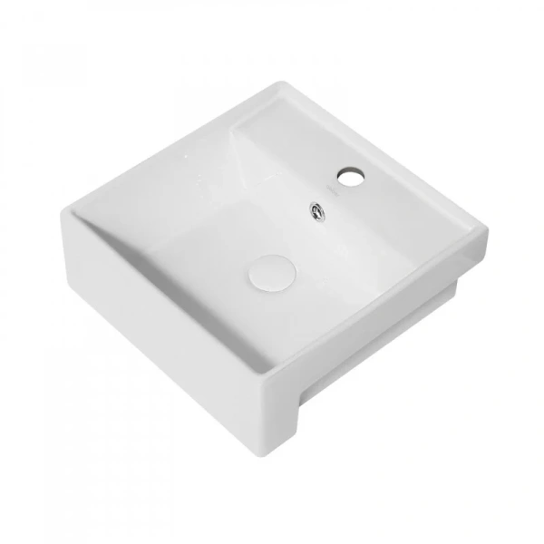 Раковина Abber Rechteck 41.5 см белая, маленькие, в форме чаши, квадратная - фото 5