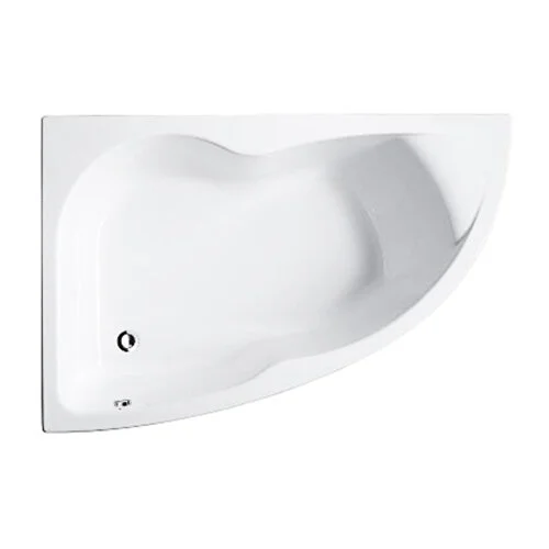 Ванна акриловая Jacob Delafon Micromega Duo E6021 150x100 см асимметричная