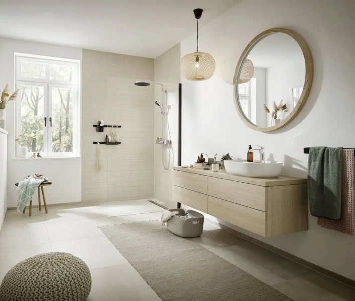 Душевая стойка Hansgrohe Pulsify термостатическая - фото 4