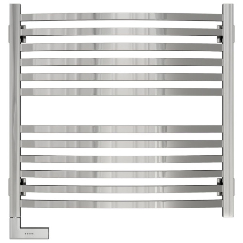 Полотенцесушитель электрический Сунержа Аркус 2.0 60х60 см без покрытия, тэн левый, современные, hi-tech - фото 2