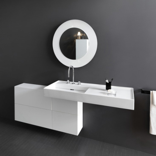 Раковина Laufen Kartell 120 см полка справа, одинарные - фото 8