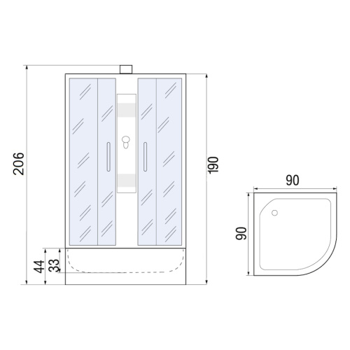 Схема, хромированный профиль, матовый профиль - фото 9