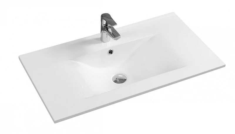 Раковина GID Integrado NYJ807-100 102 см белая - фото 1