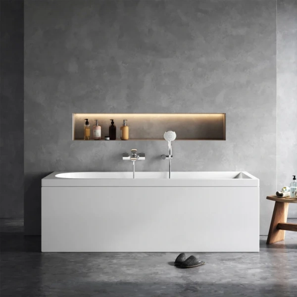 Ванна акриловая Am.Pm Spirit 180х80 см пристенная W72A-180-080W-A2