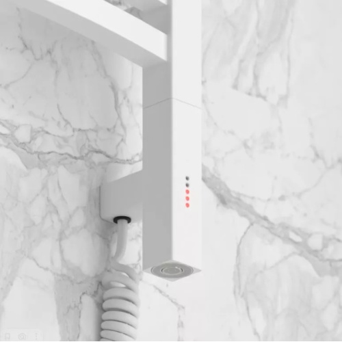 Полотенцесушитель электрический Сунержа Аркус 3.0 40x60 см матовый белый, правый - фото 2