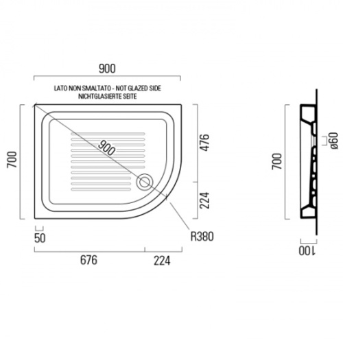 Схема, полукруглые, четверть круга, асимметричные - фото 4