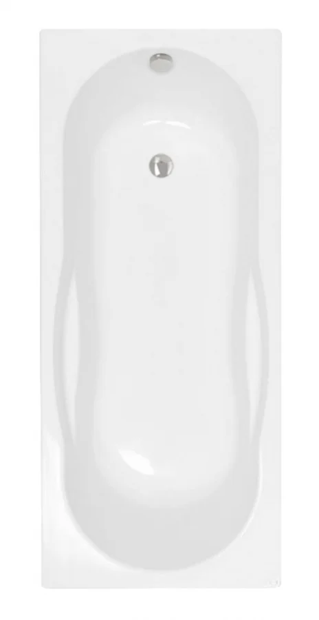 Ванна акриловая Mito Green 170 x 70 см, прямоугольная, белая, 63379 - фото 1