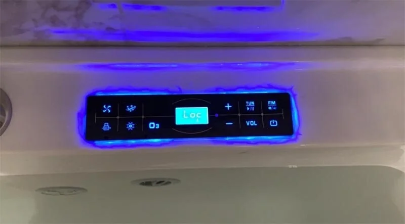 Ванна гидромассажная Frank F101L/R, левая/правая, пристенная, 170 x 80 x 60 см, 201759000/201759001, в наличии - фото 10