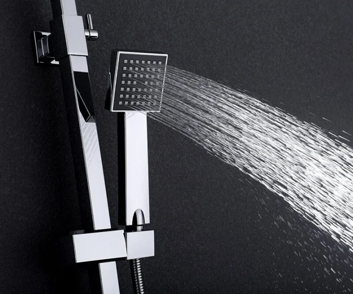Душевая стойка ABBER Daheim AF8216 с изливом, рычажные - фото 6