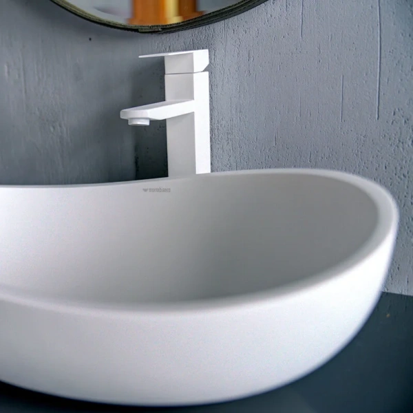 Раковина Montebianco Onda 60 см белая матовая, 60 см - фото 6