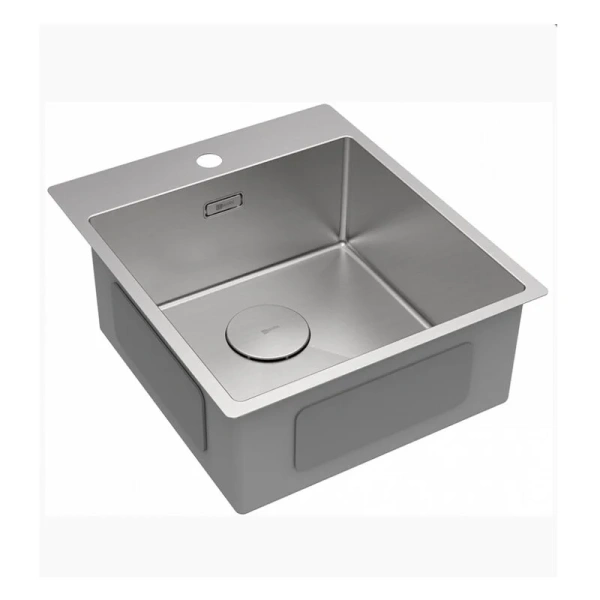 Мойка для кухни Lemark Janga 44 см сталь - фото 4