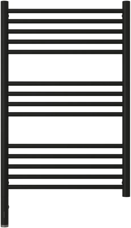 Полотенцесушитель электрический Сунержа Богема 3.0 50х80 см левый черный матовый, черный - фото 3
