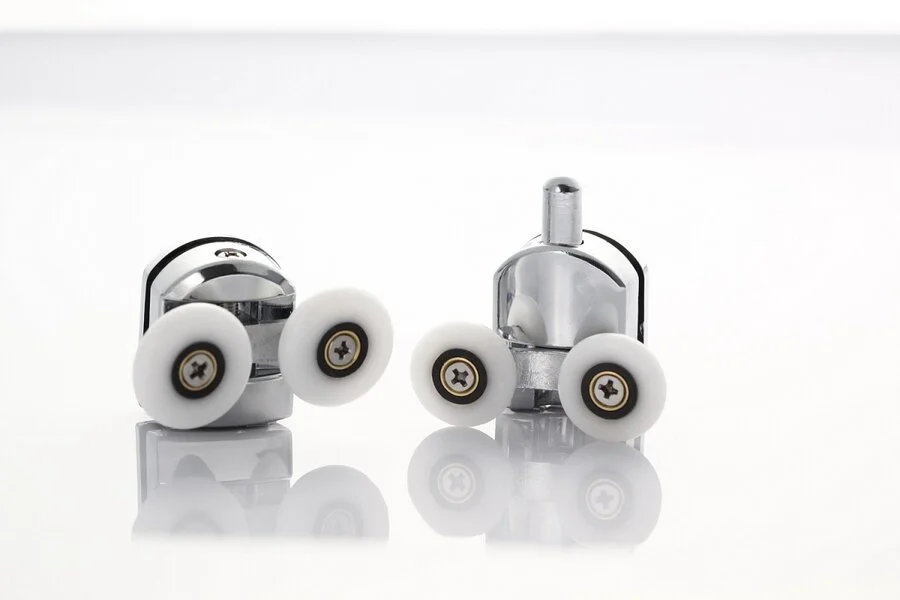 Душевой уголок Black&White Stellar Wind 80x80 см профиль хром, стекло прозрачное, стеклянные, угловые, без поддона - фото 6