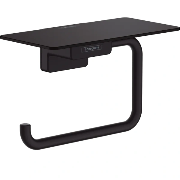 Бумагодержатель Hansgrohe AddStoris матовый черный - фото 1