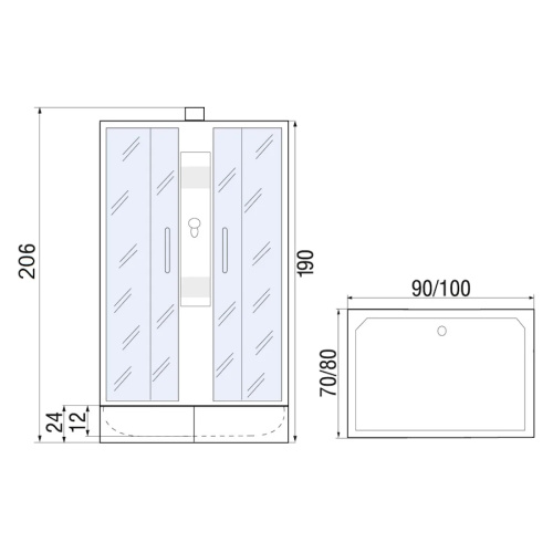 Схема, со стеклянными задними стенками - фото 7