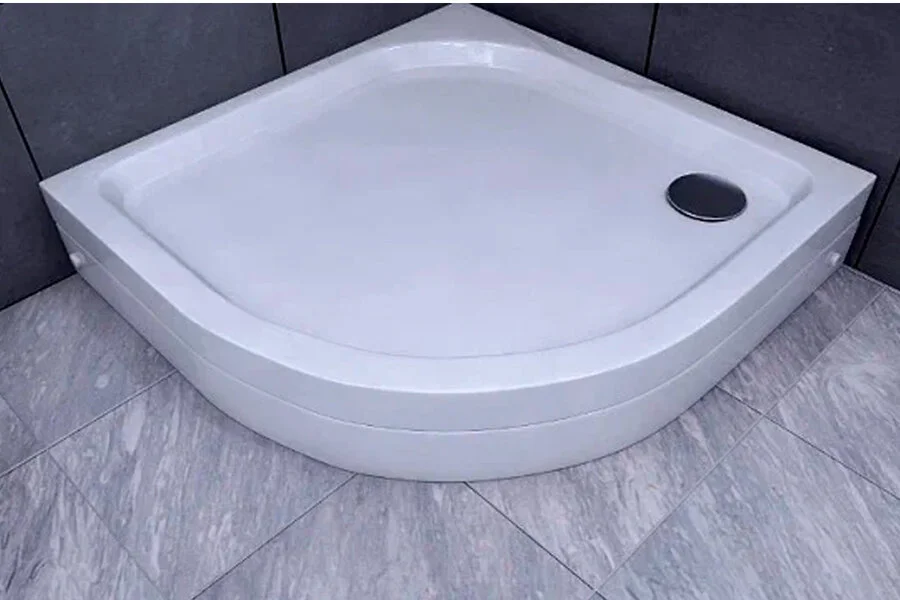 Душевой поддон Акватек 90x90 см с фронтальным экраном - фото 4