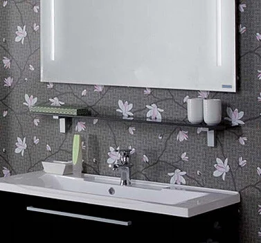 Полка, цвет чёрный глянец, Акватон Турин, по запросу - фото 2