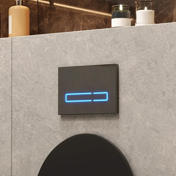 Унитаз с инсталляцией Am.Pm Spirit 2.0 черный с гигиеническим душем, с инсталляцией index_2 - фото 8