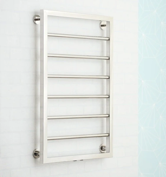 Полотенцесушитель водяной Сунержа Канцлер 50х80 см без покрытия, из нержавеющей стали, без полки, неповоротные - фото 6