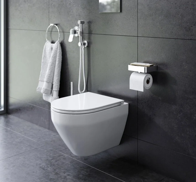 Унитаз с инсталляцией Am.Pm Spirit с гигиеническим душем - фото 4